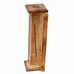 30X10 Wooden Incense Tower