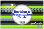 Silvine Revision & Presentation Cards 50pcs Lined (CR50)