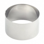 Stainless Steel Round Cooking Ring 8cm Diameter