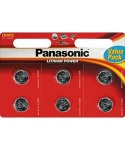 Panasonic CR2032 B6 Lithium Battery Card of 6