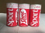 Vintage Cola Storage Tin 3 Ast