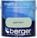Berger Matt Emulsion Apple Slce  2.5 L