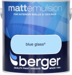 Berger Matt Emulsion Blue Glass  2.5 L