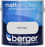 Berger Matt Emulsion Soft Clay  2.5 L