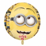 Orbz : Despicable Me Minions Foil Balloons