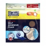 Extra Wide Draught Seal Self Adhesive Foam 5m White