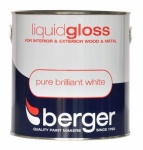 Berger Liquid Gloss Brilliant White 2.5Ltr