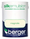 Berger Vinyl Silk Magnolia 5Ltr