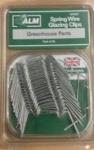 ALM Spring Wire Glazing Clips pk50 For Greenhouse (GH001)
