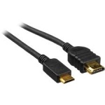Mini HDMI Male to HDMI Male 30AWG 2 Meters