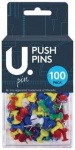 100 Push Pins