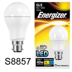 Energizer LED Gloss 5.6W 470LM B22 Warm White