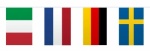 Bunting Europe Flags 10m