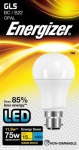 Energizer LED Gloss 11.6W 1060LM B22 Warm White Boxed
