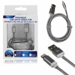FX Powabud Braided USB Data Cable for iPhone 6 Space Grey