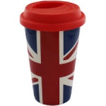 Union Jack Double Walled Coffee Cup