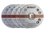 Am-Tech 5pc 1.2mm x 115mm Metal Cutting Discs V1042