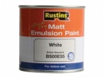 Rustins QD Emulsion Paint White 250ml