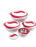 Parisa Casserole Containers 4pc Set For Hot / Cold Food