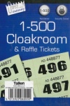 Cloackroom Tickets 1-500