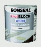 Ronseal Knot Block Primer & Undercoat White 250ml