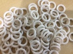 Star Pack CURTAIN RING WHITE PLASTIC ID 15mm(72569)