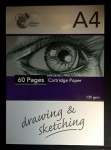 151 SKETCH PAD HEADBND A4 30 SHEETS/60 PAGES
