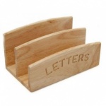 Apollo Rubber Wood Letter Rack