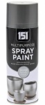 151 Multi Purpose Spray Paint Metallic Silver 400ml (TAR039)