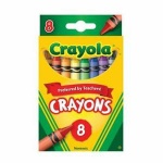 Crayola Crayons 8 Assorted