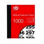 Pukka-Pads Raffle & Cloakroom Tickets(1000)