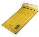 Gold Padded Bubble Envelopes Size EP7 (JL4/G) - 240x335mm