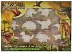 12 PCs Dinosaur laster Painting Set In Window Box
