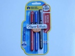 PaperMate InkJoy Rollerball Needle Point Pen - Standard Colours - Pack of 3