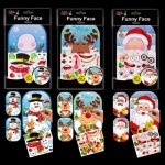 Christmas Funny Faces Sticker Sets
