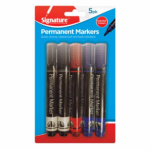 Permanent Markers 5pk