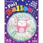 Simon Elvin Happy Birthday Girl Foil Balloons