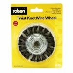 Rolson Twist Knot Wire Wheel 24367