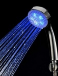 Ocean-Flo - LED Colour Changing Shower Head - Modern Design