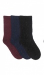 Ladies 3 Pack heatguard Thermal socks with wool