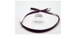 Double Face Satin Ribbon 10mm Brown- 5m
