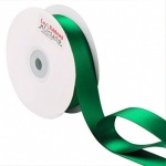 Double Face Satin Ribbon 25mm Forest Green-  5m
