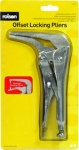 Rolson Tools Ltd 180mm Bent Nose Locking Pilers 18732