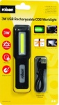 Rolson Tools Ltd Rechargeable 3w COB Torch and Lamp 61467