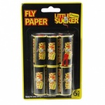Kingfisher 6 ack Fly Paper Strips (K) [PEST10]