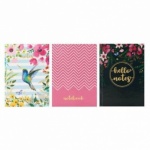 A5 Hardback Notebook Floral Patterns