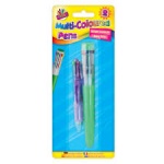 Multi Coloured Pens 1 x 10 & 1 x 4 Colour Pen