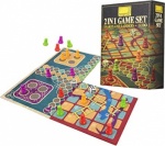 2-IN-1 SNAKES & LADDERS AND LUDO GAME