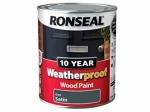 RONSEAL ROYAL RED GLOSS 10YR WEATHERPROOF WOOD PAINT (2 IN 1 FORMULA) 750ML