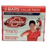 LIFEBUOY SOAP 90GR X 3PACK  RED
